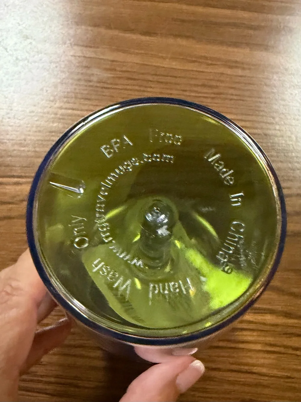 Insulated Clear Wine Tumbler - 10oz